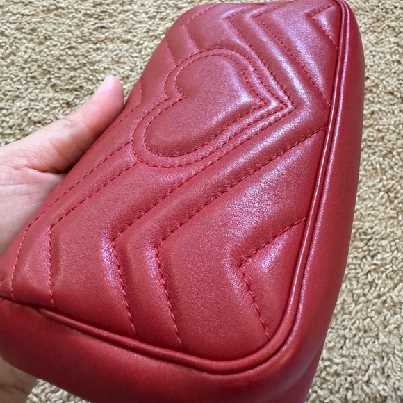 Authentic 💯 Gucci Super Mini Marmont - Picture 2 of 10